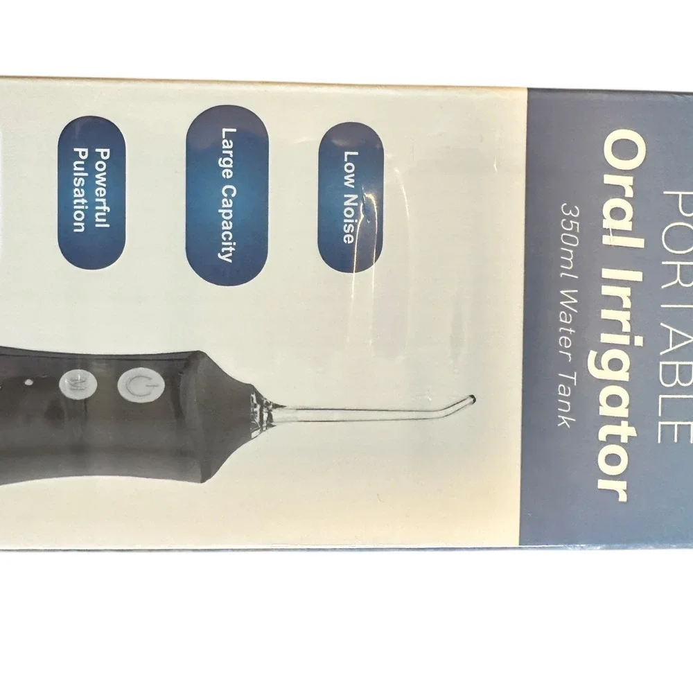 OLASK Portable Oral Irrigator 350ml Water Tank 3 Mo Low Noise Powerful Pulsation